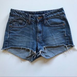High Waisted Cut Off Shorts